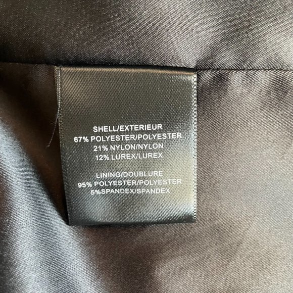 Mark + James Badgley Mischka Metallic Floral Jacquard Fit & Flare Dress - Picture 14 of 15